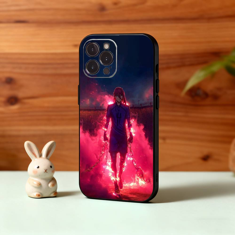 Comics B-Blue L-Lock Phone Case For iPhone17,16,15,14,13,12,Plus,Pro Max, 5G Others Soft Black Cover iPhone16