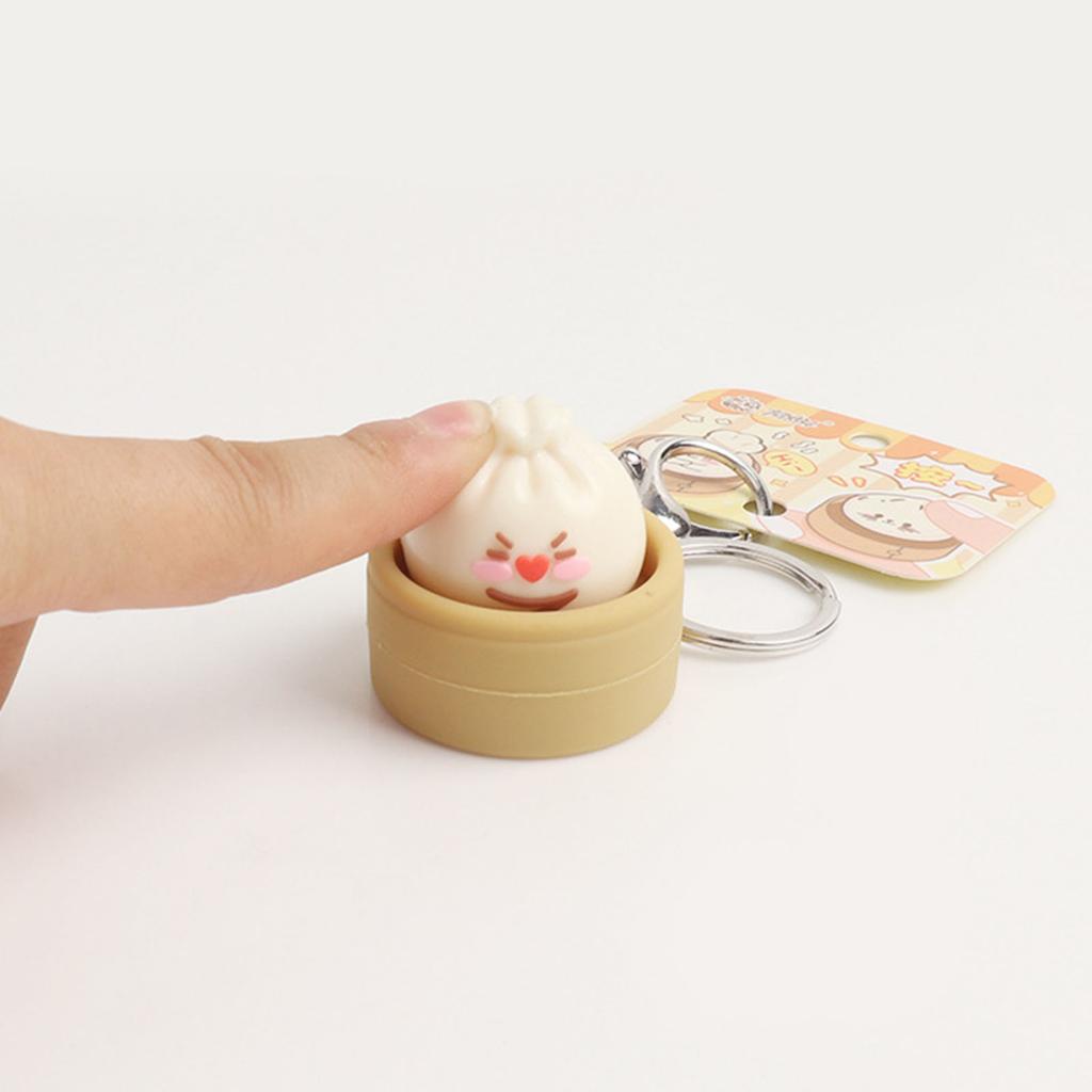 6 Cm Dumpling Giant Dough With Glitter Colored Dough To Stress Hand Toys Elastic Desk Toys Clicker Keychain 1Pc Prospector