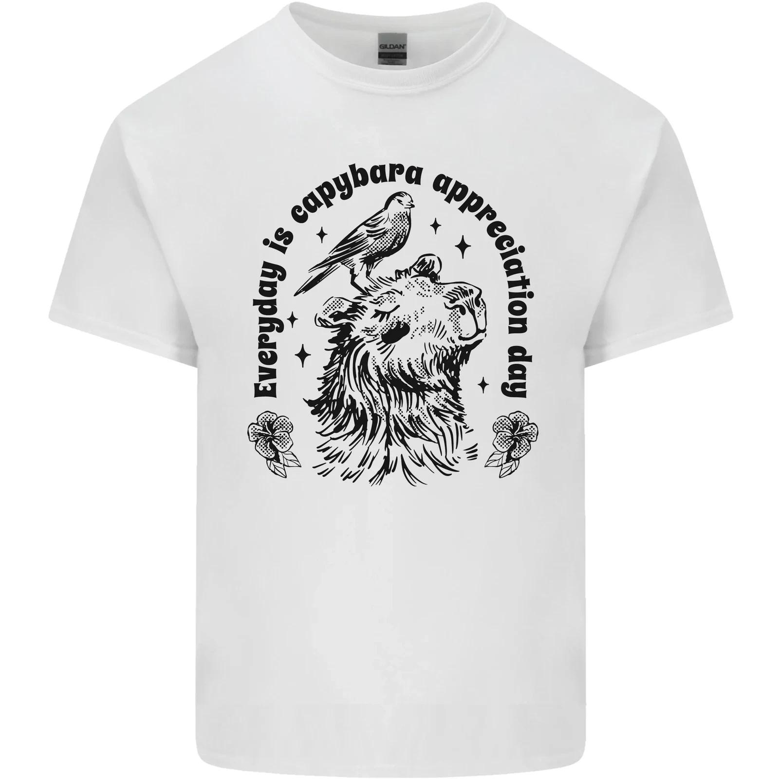 Capybara Appreciation Day Kids T-Shirt Childrens M