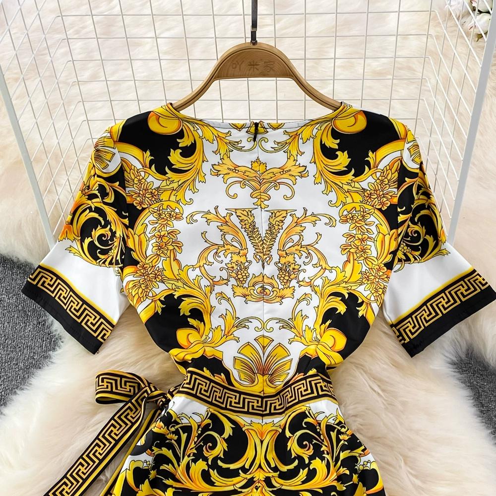 golden black dress for women Black & Gold Embroidered Corset Gown with Cape VALDRIN SAHITI