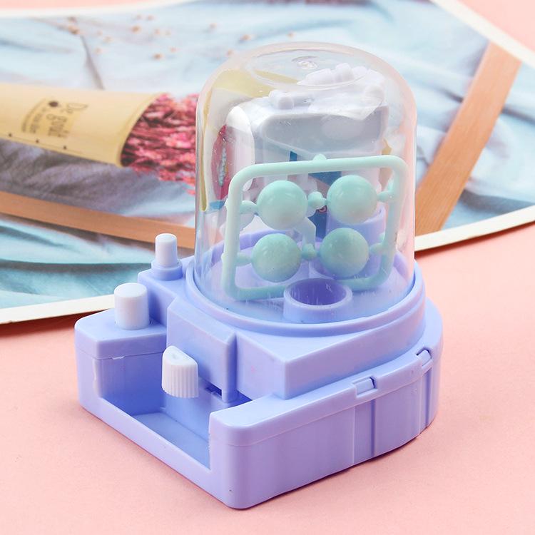 

Children s Mini Candy Claw Machine Toy - Educational Gashapon Grabber фиолетовый