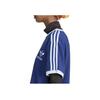 Adidas Originals Solid Color Crew Neck Three-Stripe Short Sleeve T-Shirt Women Tops Blue IR7465