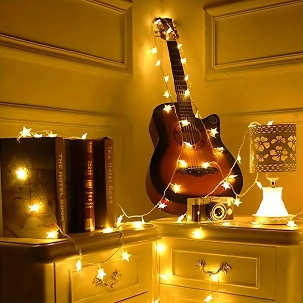 Warm White LED String Light 20 LEDs Garland Light Festive Christmas Tree Decor Lamp  Wedding Party