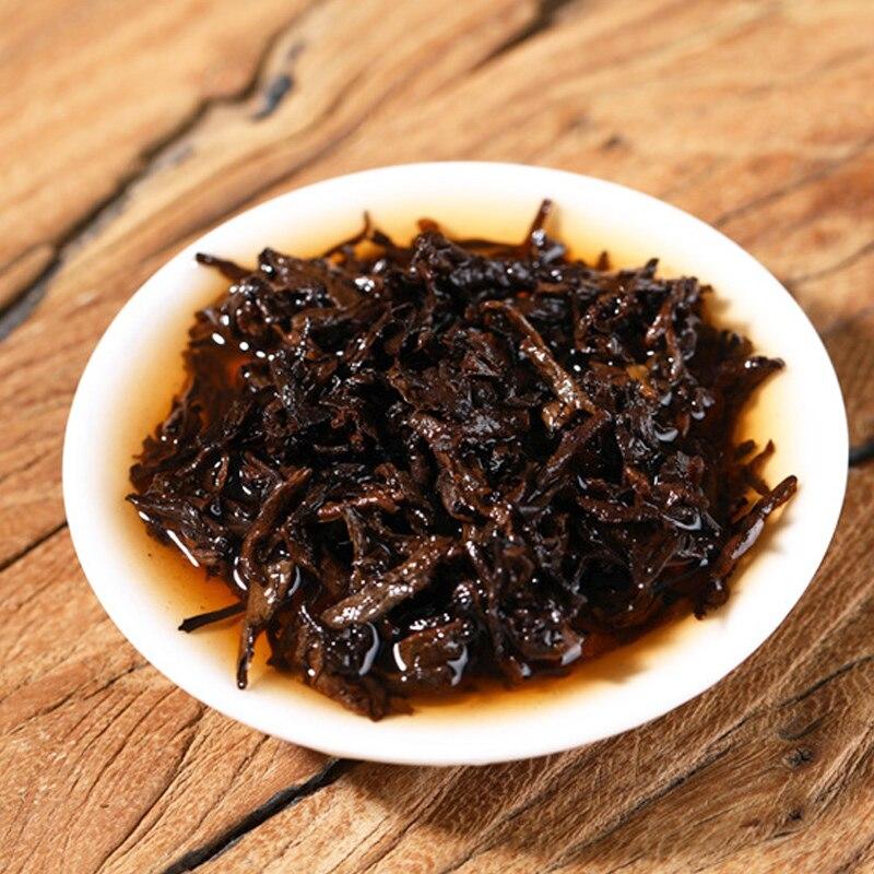 2020  Ripe Puerh Tea ''Golden Buds Gong Cake'' Royal Court Shu Puerh Tea Cake Qizi 357g