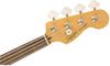 Squier by Fender Electric Bass Classic Vibe Jazz Laurel Sunburst with Soft Case '60s Bass® Fretless, Fingerboard, 3-Color