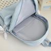 Mochila Escolar de Estudiante con Encaje de Lazo Gran Capacidad para Mujer