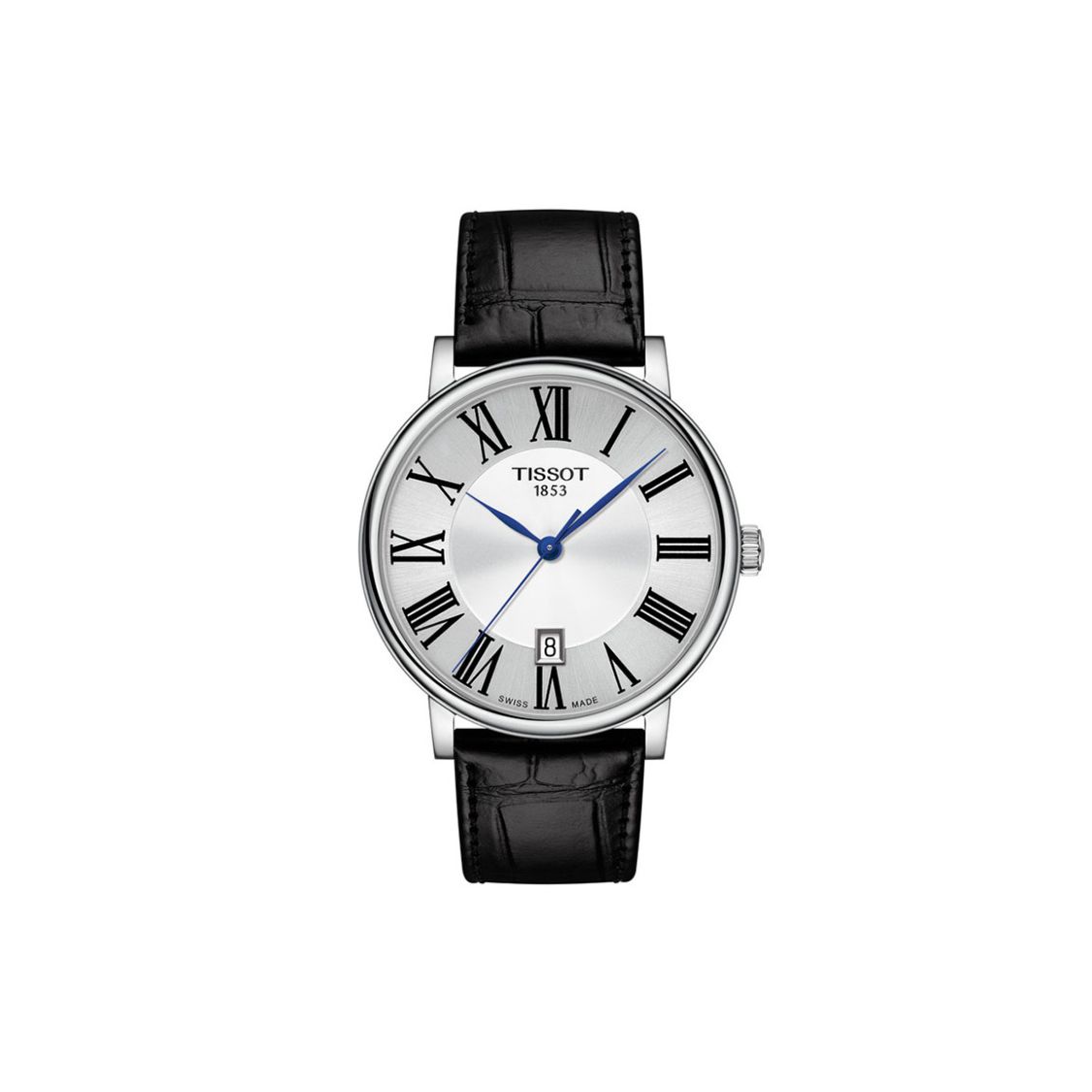 TISSOT Montre Homme Carson Argent&eacute; T1224101603300 Noir 