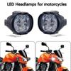 Superhelle 12W Motorrad-Frontscheinwerfer mit 4 LEDs