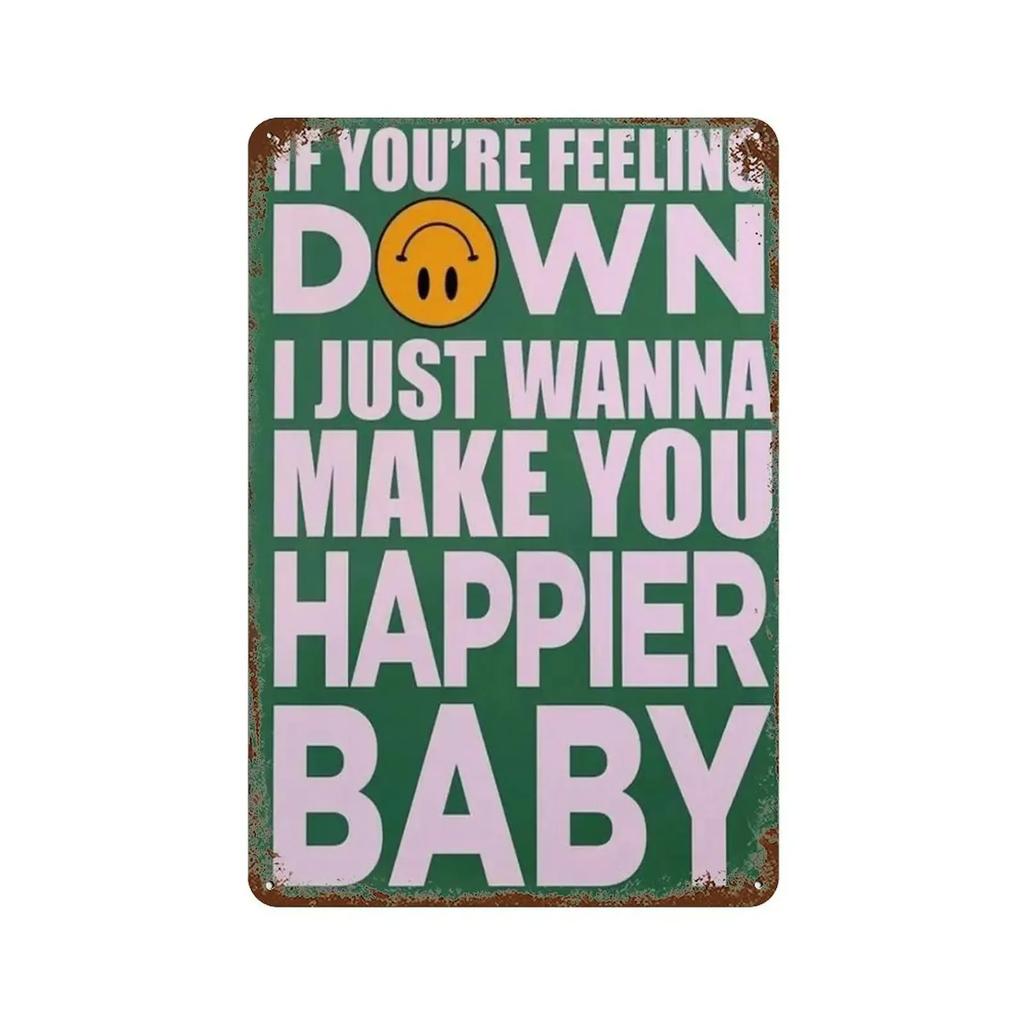 Harris Styles Liedtexte Metal Sings Kunstposter Tageslicht Feine Linie Album Blechschild Musik Sänger Heimbar Wand Moderne Ästhetik