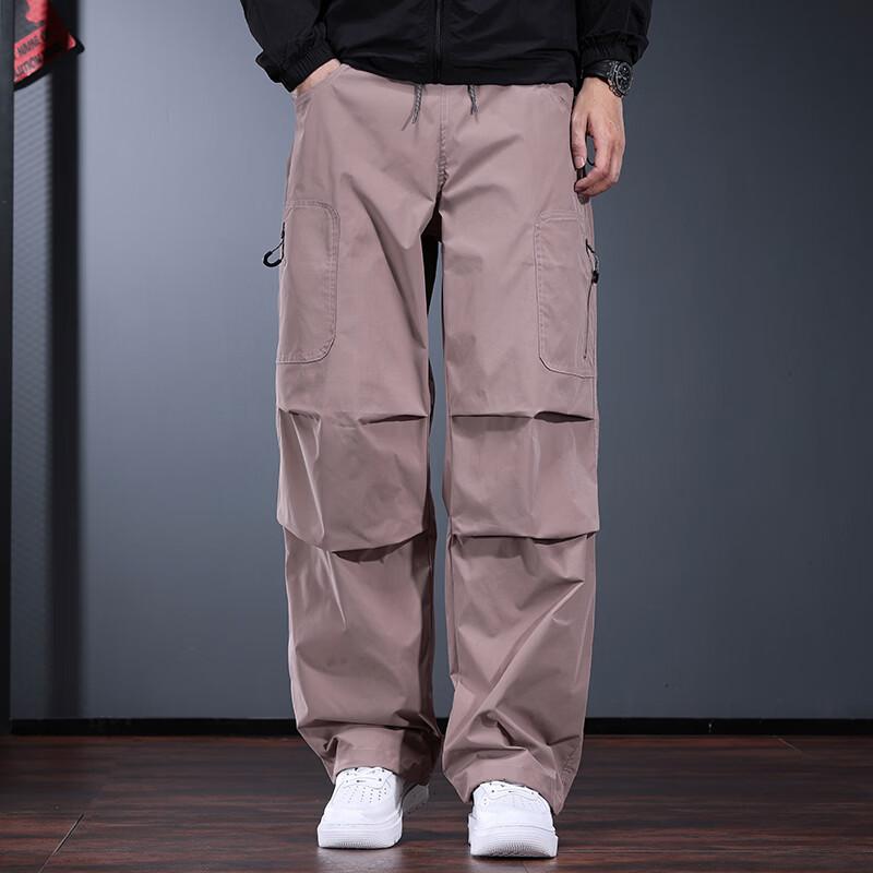 Jialeinuo Men s Outdoor Triple-Proof Quick-Dry Straight-Leg Casual Pants L