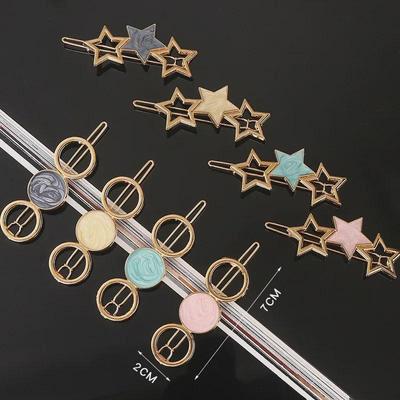 Fermacapelli Stella in Acetato Acrilico Stile Coreano Fermaglio Rana