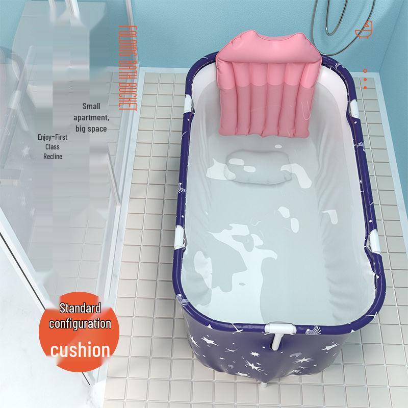 Expandable Foldable Soaking Bathtub for Home