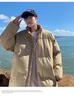 2025 Autumn/Winter Trendy Korean Style Stand Collar Couple Cotton Jacket - Bestseller In Cross-Border Outerwear