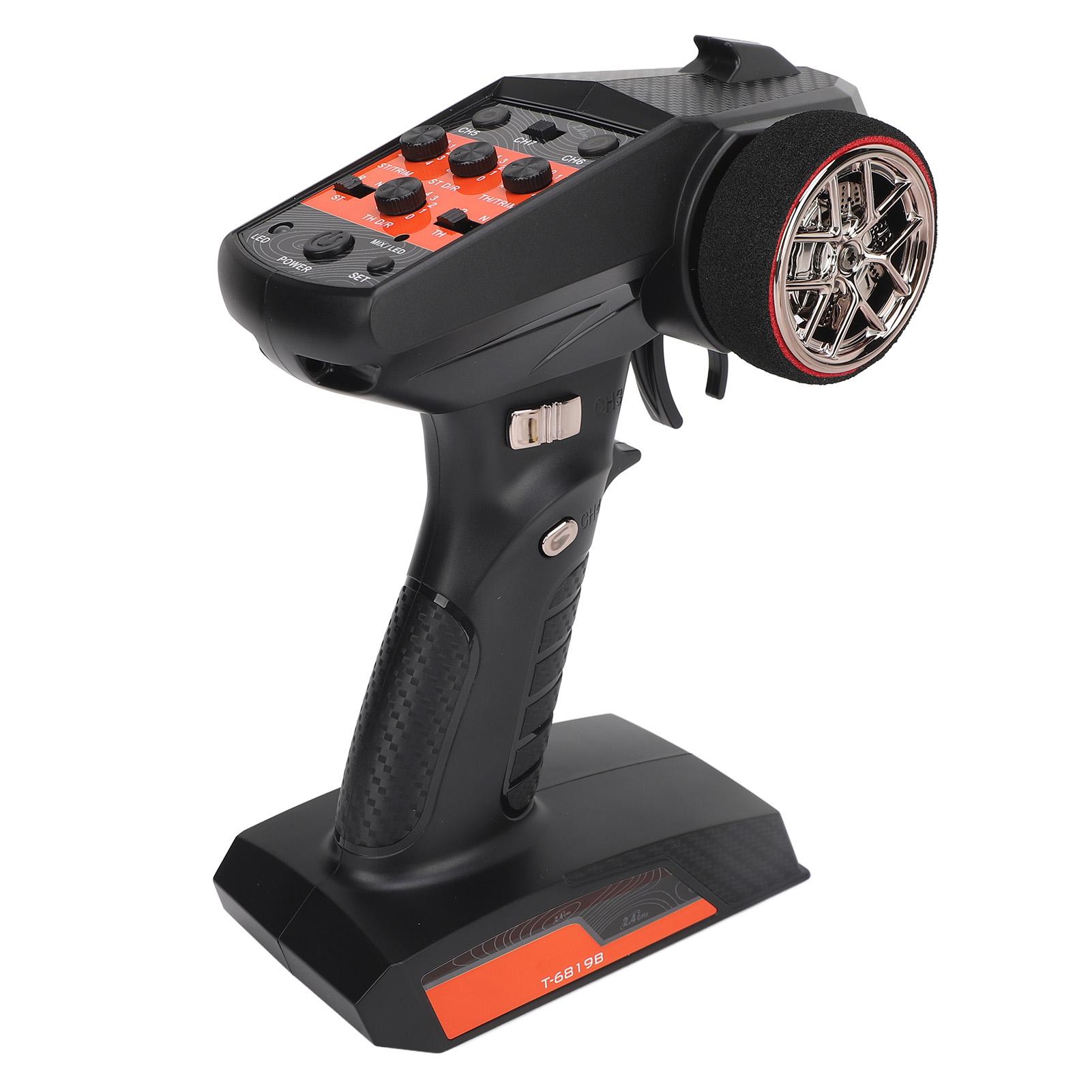 

2.4G 7-канальний радіопередавач Пульт дистанційного керування з приймачем 7-канальний пульт дистанційного керування для радіокерованої машинки