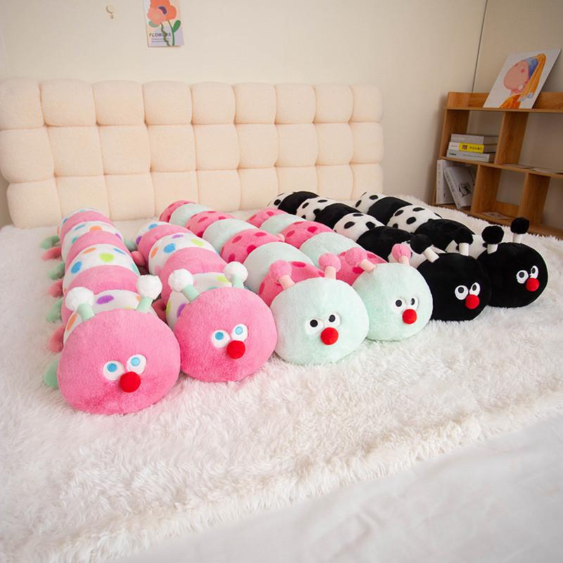 Design Long Animal Body Plush Toy Pillow With Soft Fluffy Cover Kids Room Gift