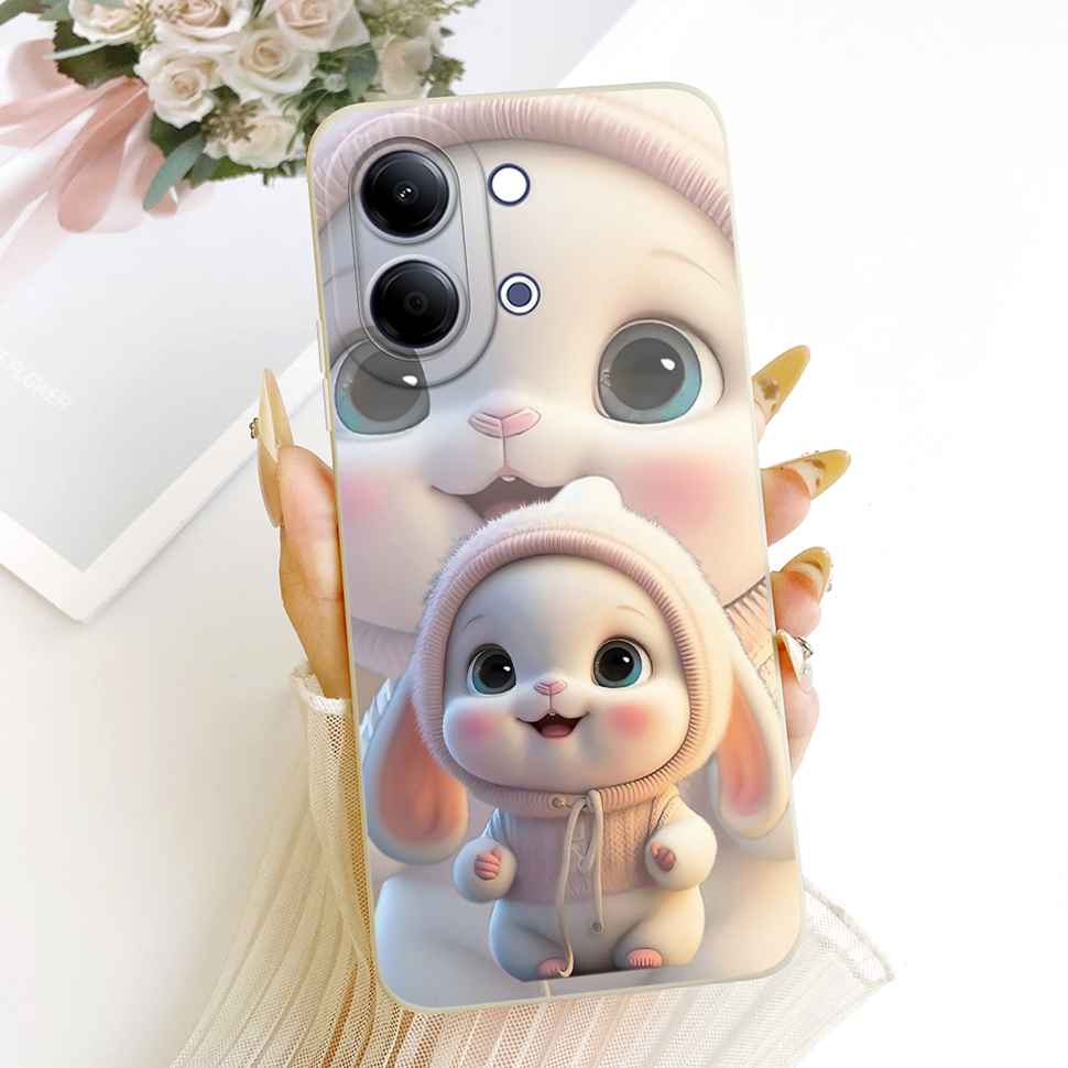 For Vivo Y05 4G 6.74" Case Silicone Back Cover Shockproof For Vivo Y11D VIVO Y05 4G Populairly Painted Butterflies Phone Cases