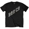Bad Company Unisex T-shirt: Schuin Logo (Zwart) (XX-Large)