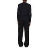 Emporio Armani Letter Embroidered Crew Neck Long Sleeve T-Shirt Men tops Navy-Blue XM000364-AF12308-UB101