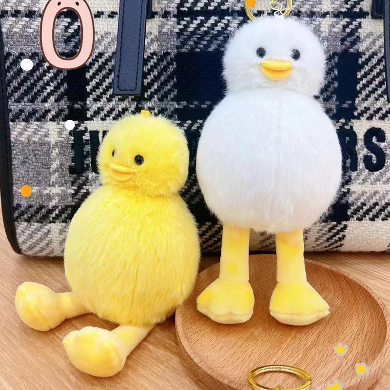 Cartoon Pupu Bear & My Melody Plush Keychain – Cute Backpack Pendant Toy