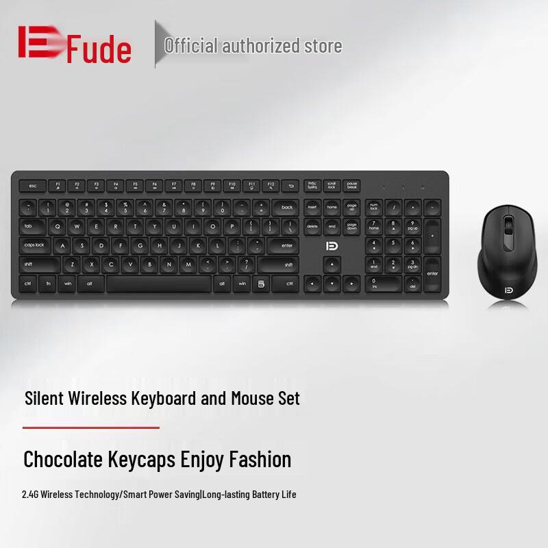 Fude EK783 Wireless Keyboard and Mouse Set