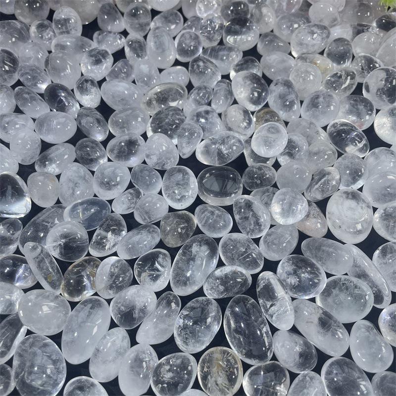 Hochtransparente Weiße Kristallsteine für Aquarien und Bonsai