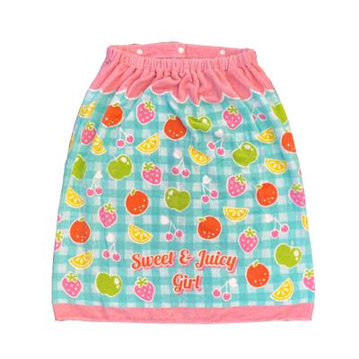 Marushin SUN HEART 60cm Wrap Towel for Girls and Pool 0625012100 Kids, Boys, Towel, Swimming, Ocean,