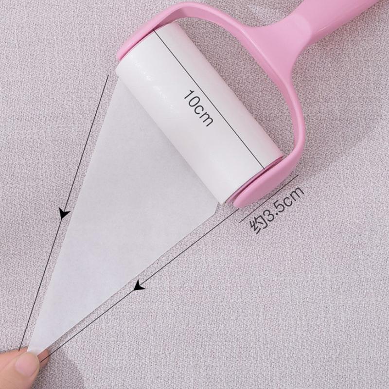 Portable Washable Roll Cleaner Lint Sticky Roll Pet Hair Fluff Dust Remover