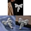 Elegant Goldplated Bowshaped Pin With Multifunctional Decor For Wedding And Occasion