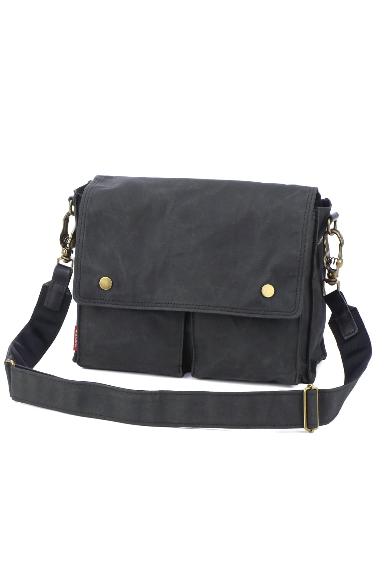 

Shoulder Bag Small Waxed Paraffin Series Gold x Black [Buggy Port] ACR-458 BP-ACR458-GBK