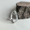 Silver Ring with Cubic Zirconia, Product Weight 3.33 G (2186625)
