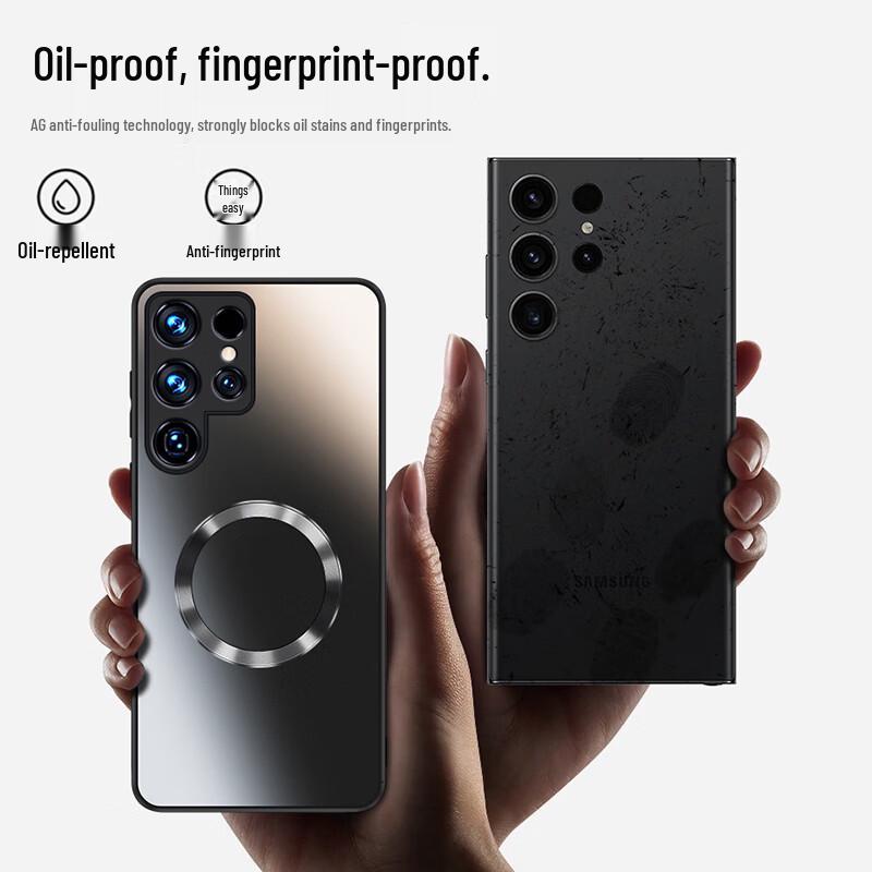 NEYAA AG Matte Magnetic Slim Case for Samsung S Series