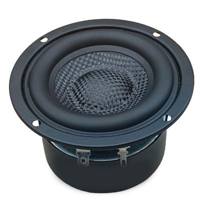 Subwoofers Woofer Redondos de 3", Altavoces Hifi, Respuesta de Graves, 4 Ohmios 25 Vatios, Fabricados en Fibra de Vidrio