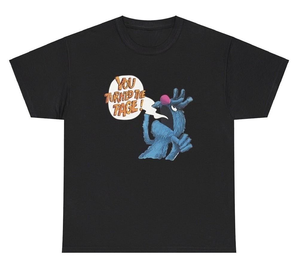 You Turned The Page T Shirt Funny Banned Book Reader Lover Meme Silly Humor Tee XL