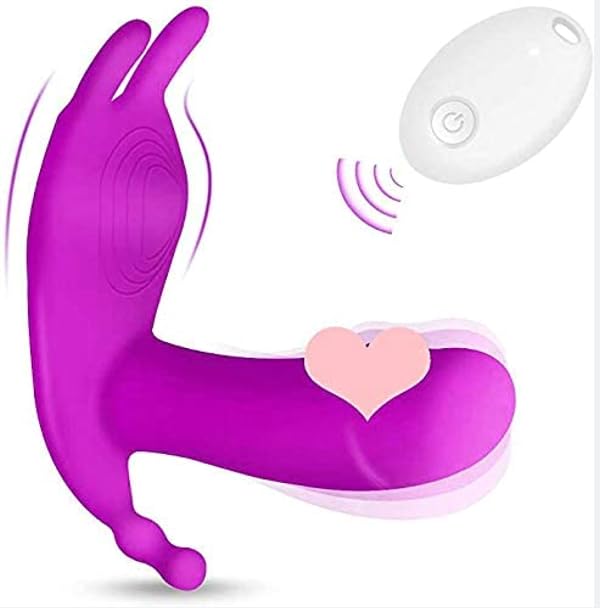 JOJOANNA Remote Control Vibrator for Remote Rotor Squirting 10 Clitoral Nipple Electric Vaginal Training on the Remote Soft Secret Adult Toy Women,