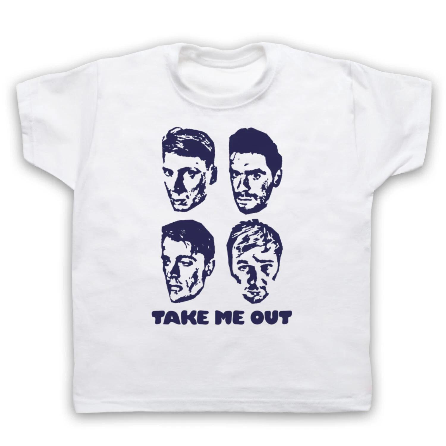 TAKE ME OUT UNOFFICIAL ROCK BAND INDIE DISCO ANTHEM KIDS CHILDS T-shirt 100
