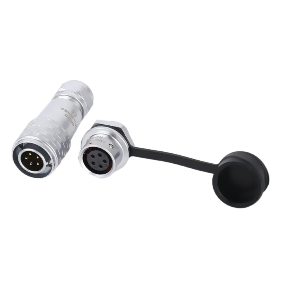 WEIPU SF12 2 3 4 5 6 7 9Pin Waterproof Automotive Aviation Connector M12 Socket Plug Solder Wire Panel Power Electrical Adapter