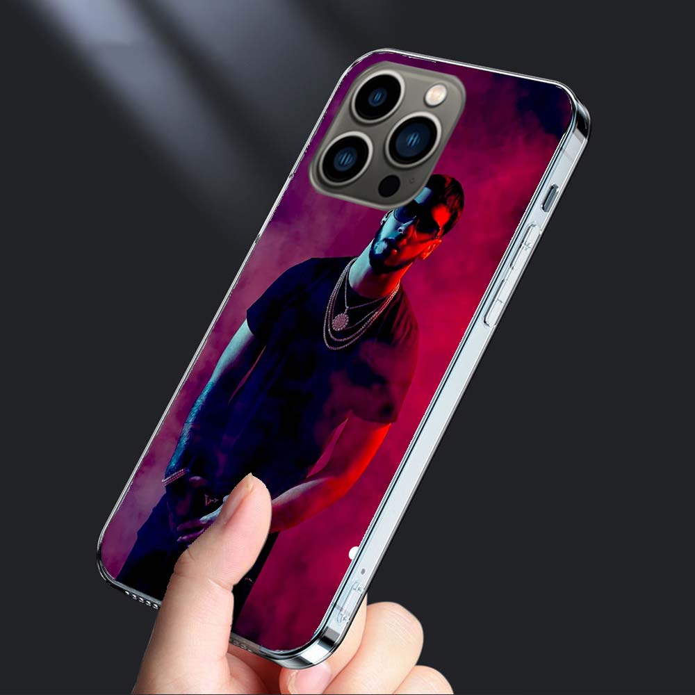 Rapper A-Anuel AA Real Phone Case For Iphone 16E 15 Pro 14 Plus 17E 16 17 Pro Max Air 11 12 13 Mini Shockproof Capa Cute Cove