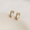 Punk Metal Zircon Ear Cuff Ear Clip for Women No Pierced C Shape Geometric Small Earcuff Ear Wrap Earcuff Clips Jewelry