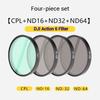 GRT for DJI OSMO Action 6 Filter Kit CPL Polarizer UV 0.25 Black Soft Mirror ND 8/16/32/64 Action6 Action Camera Lens Filter