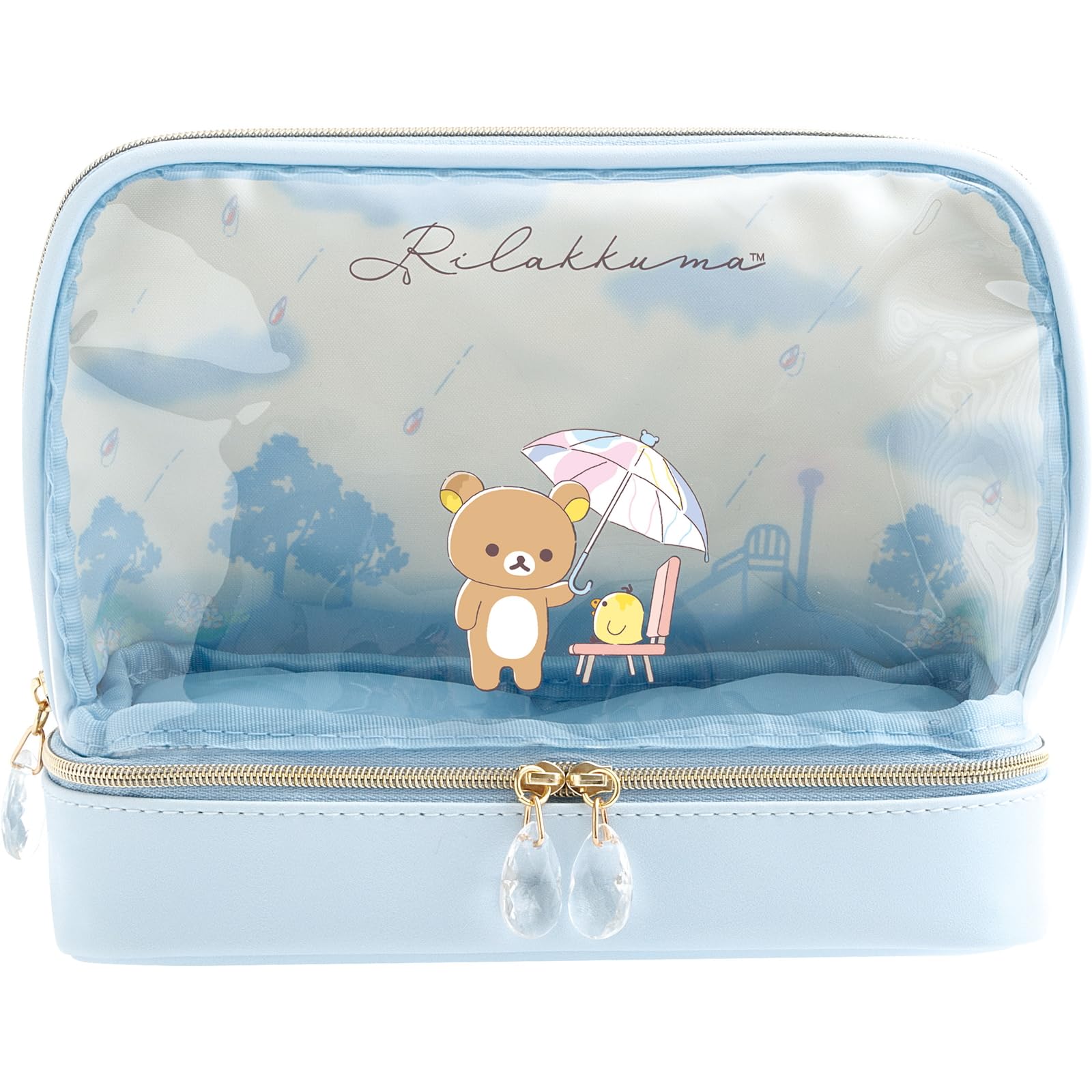 

Косметичка Rilakkuma Sunny CA65101 В160 x Ш200 x Г90мм San-X Дождливые дни, Дни