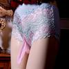 Cheap Underwear Men Jockstrap Panties Sexy Laces Penis Pouch Underpants Enhance T-Back Open Butt Thong Lingerie