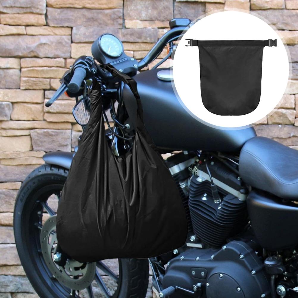 Motorbike Helmet Bag Portable Travel Motorcycle Equipments Bag Waterproof Combination Lock Anti-Theft Luggage Storage Bag Rider