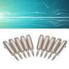 10pcs 1/4 TRS To XLR Female Adapter 3 Pin 6.5mm To XLR Female Stereo Balanced Connector