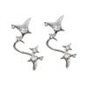 High-End Light Luxury Star Ear Bone Clip Earrings for Women