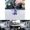 Vibrant Acrylic Dragon Pendant For Car Interior Decoration Playful Design Cartoon
