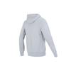 adidas Letter Logo Print Drawstring Hoodie Men Sweatshirt Gray IC9364
