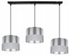CEILING HANGING LAMP CHROME LAMPSHADE LED