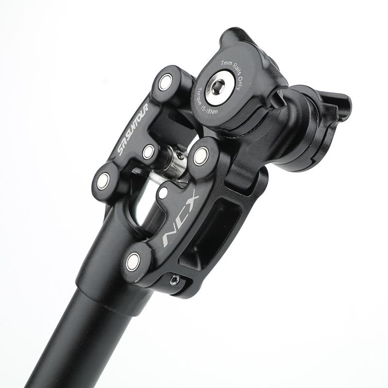 SR Suntour NCX Bicycle Damping Suspension Seat Post Mountain Bike 50mm Travel 27.2/28.6/30.0/30.4/30.9/31.6/33.9*350mm Seat Tube