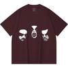 230 Gsm 100% Cotton Heavy Metal T-Shirt  Rock Band Popular Music Print Unisex Heavy Cotton T Shirt