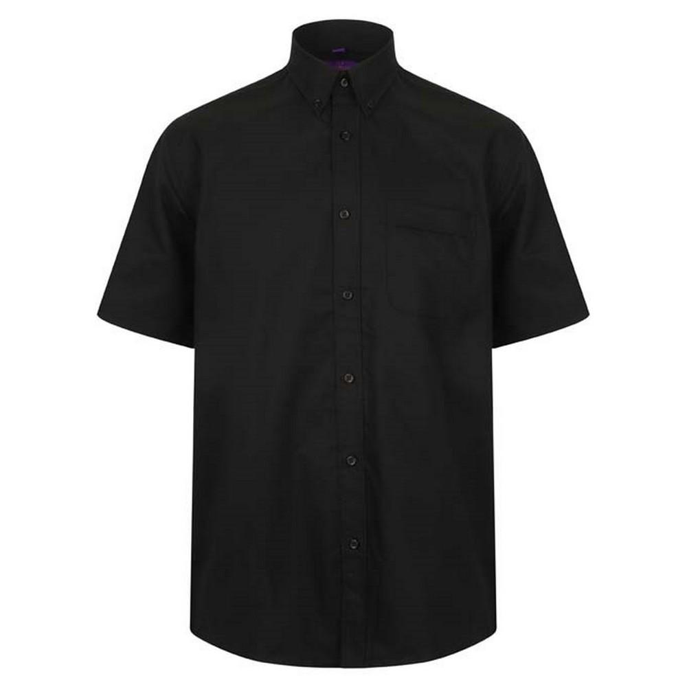 Henbury Mens Wicking Short-Sleeved Shirt